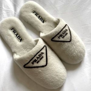 Brand New in Box Prada fur Slippers